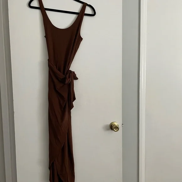 Reformation Kaila Dress - Chestnut S - Picture 6 of 6